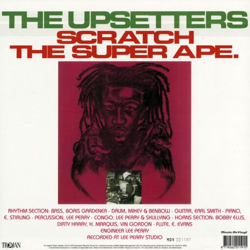 The Upsetters - Scratch The Super Ape (LP, Album, Ltd, Num, RE, 180) - Image 2