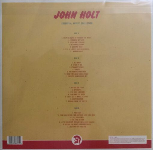 John Holt - Essential Artist Collection  (2xLP, Comp, Ora) - Image 2