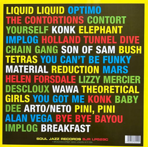Various - New York Noise (Dance Music From The New York Underground 1977-1982) (2xLP, RSD, Comp, Ltd, Yel) - Image 2