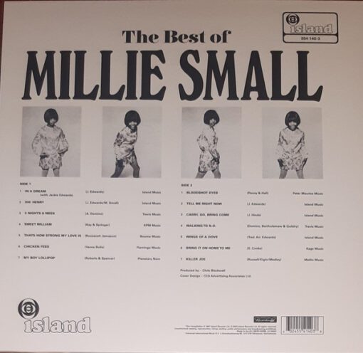 Millie Small - The Best Of Millie Small (LP, Comp, Ltd, RE, RM, Red) - Image 2