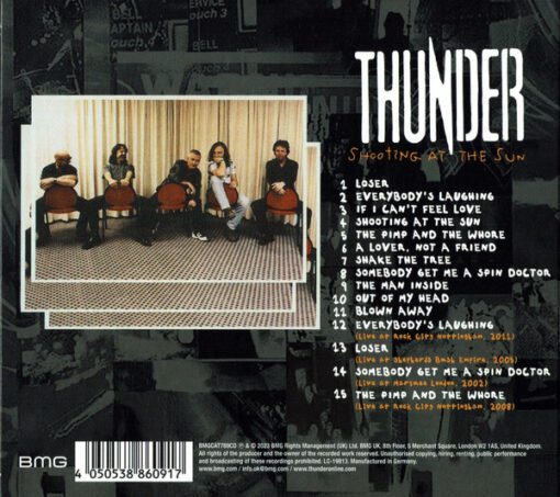 Thunder (3) - Shooting At The Sun (CD, Album, Ltd, RE) - Image 2