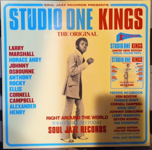Various - Studio One Kings (2xLP, Comp, RE, Yel) - Image 2