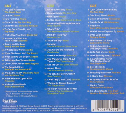 Walt Disney - Ultimate Disney: A Magical Collection Of All Time Disney Favourites (3xCD, Album, Comp) - Image 2
