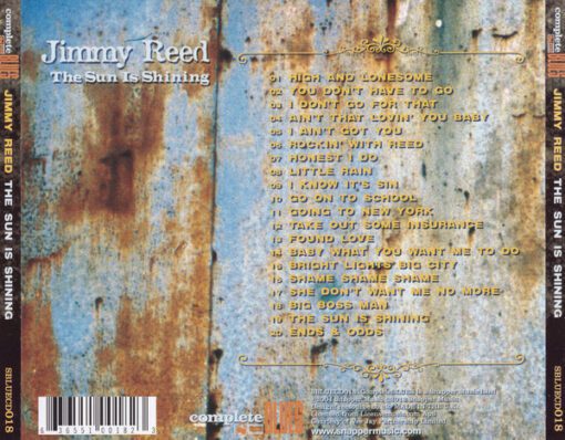 Jimmy Reed - The Sun Is Shining (CD, Comp) - Image 2