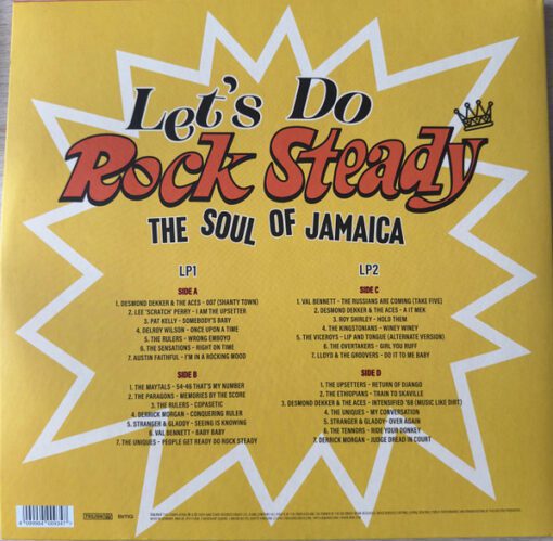 Various - Let's Do Rock Steady - The Soul Of Jamaica (2xLP, Comp) - Image 2