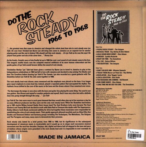 Various - Do The Rock Steady 1966 To 1968 (LP, Comp, Ltd, RE, Gre) - Image 2