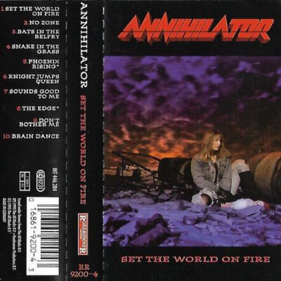 Annihilator (2) - Set The World On Fire (Cass, Album)