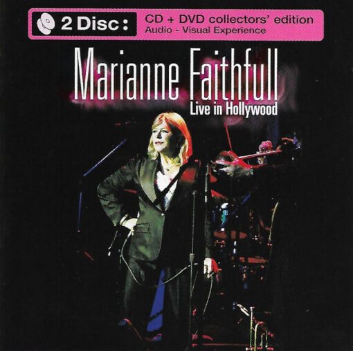 Marianne Faithfull - Live In Hollywood (CD, Album + DVD-V, Multichannel, PAL)