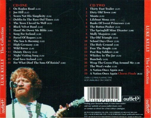 Luke Kelly - The Collection (2xCD, Comp, RE) - Image 2