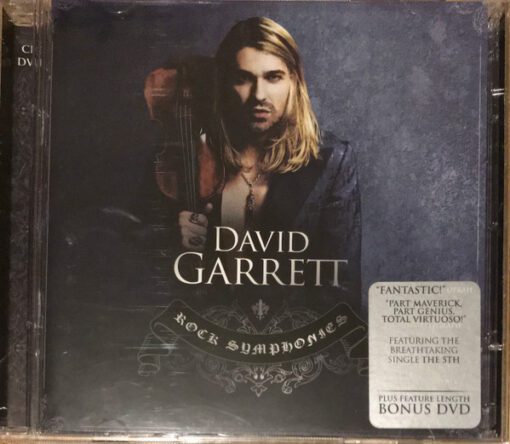 David Garrett (4) - Rock Symphonies (CD, Album + DVD-V) - Image 2