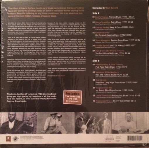 Various - The Rough Guide To Unsung Heroes Of Country Blues (Reborn And Remastered) (LP, Comp, Ltd, RM) - Image 2