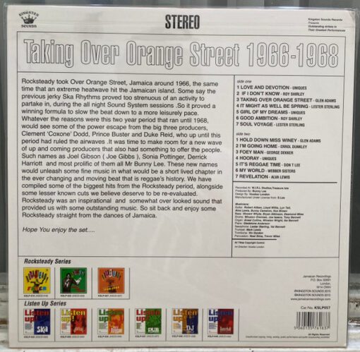 Various - Rocksteady  Taking Over Orange Street 1966-1968 (LP, Comp) - Image 3