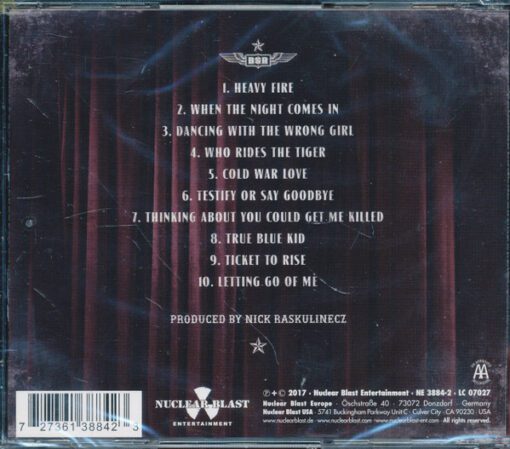 Black Star Riders - Heavy Fire (CD, Album) - Image 2