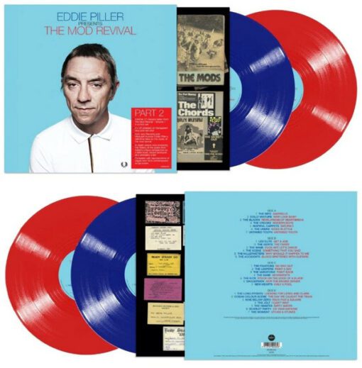 Eddie Piller - The Mod Revival (Part 2) (2xLP, Comp, Red) - Image 2
