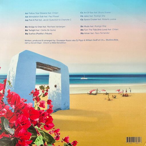 DJ Pippi & Willie Graff - Follow Your Dreams (2xLP, Album) - Image 2