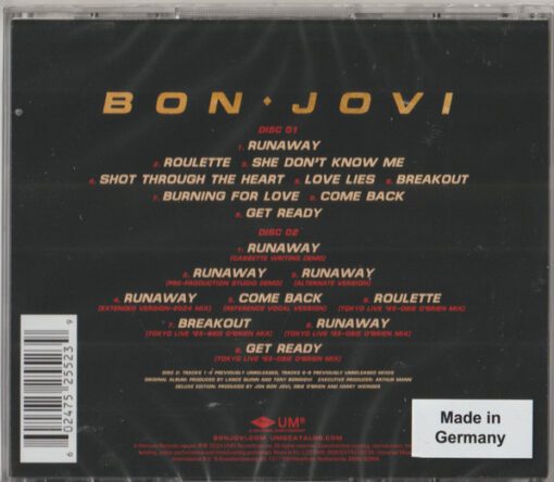 Bon Jovi - Bon Jovi (2xCD, Album, RE, RM, Del) - Image 2